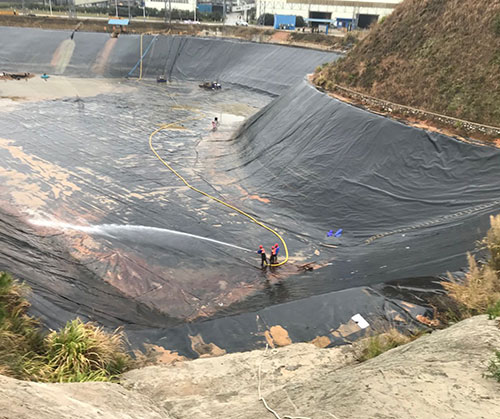 江华废水池清理
