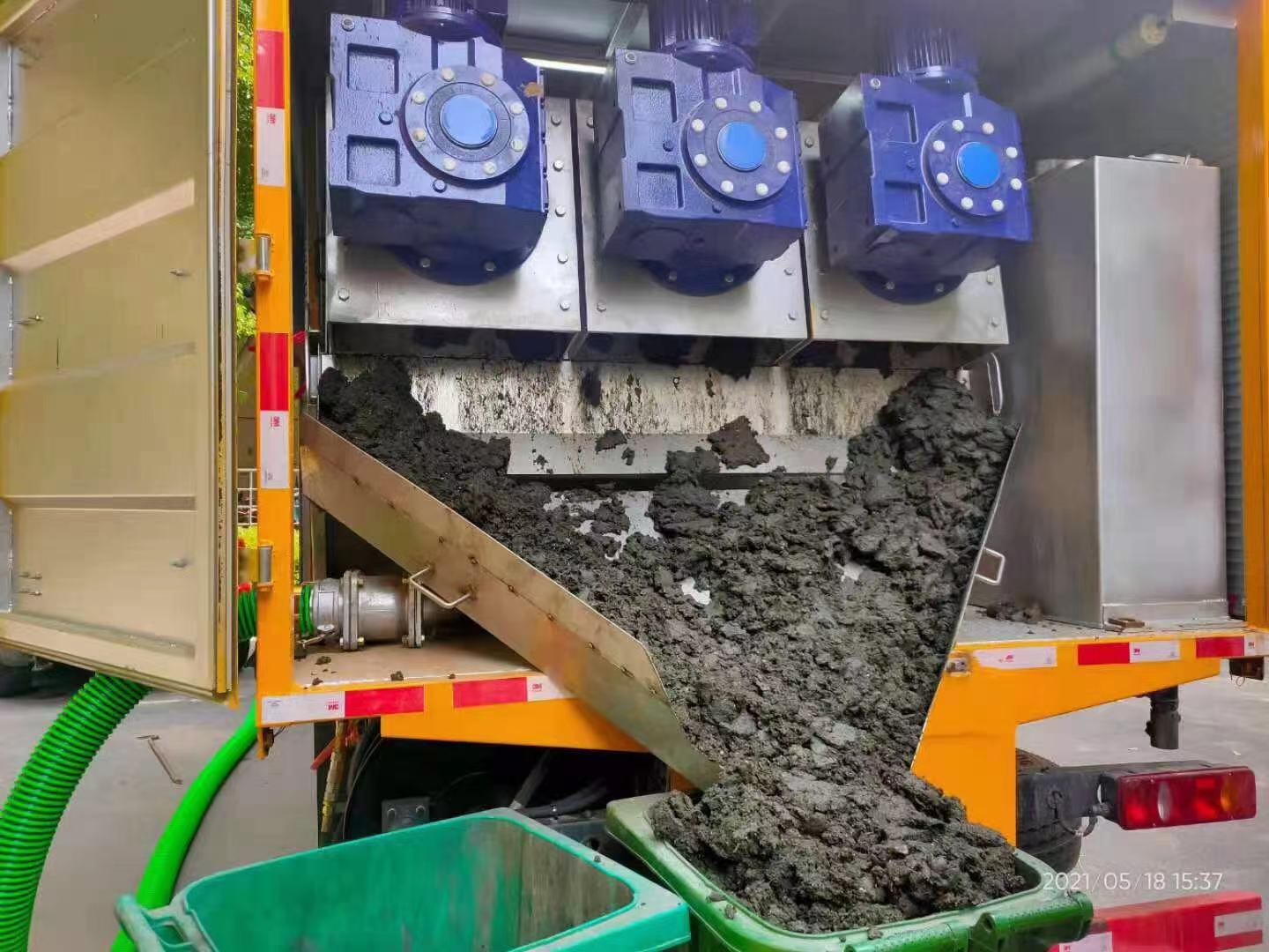 江华化粪池清掏城市维护站-泥浆净化干湿分离处理